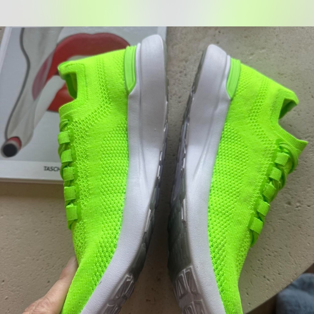 Neon Green Athletic Shoes